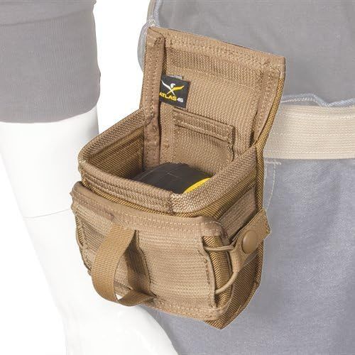  Atlas AIMS Tape Measure Pouch with Security Flap Black