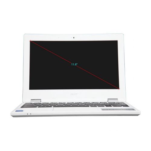 에이서 Acer NX.G85AA.003 Chromebook 11.6 Denim White CB3-131-C3KD Intel Celeron, 2GB, 16GB SSD