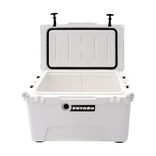  RTIC Fatboy 45QT Hard Sided Rotomolded Chest Ice Box Cooler White