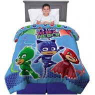 [아마존베스트]Franco Kids Bedding Super Soft Reversible Comforter, Twin/Full 72” x 86”, PJ Masks