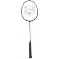 Dynamic Shuttle Sports Premium Hyperion KV-100 Carbon Fiber IndoorOutdoor Professional Badminton Racket - for Both Offensive and Defensive Players, Good for All Levels