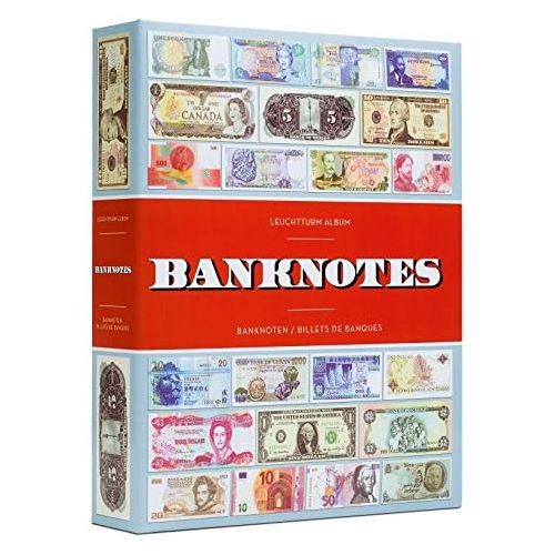  Lighthouse Album BANKNOTES for 300 banknotes, with 100 bound sheets
