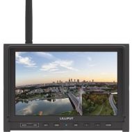Lilliput 339W Black -7 1280X800 IPS FPV Monitor with Channel auto searching Single 5.8Ghz receivers cover 4 bands and total 32 channels AV Wireless Receiver + 2600 mah Battery Bui