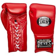 Cleto Reyes Traditional Lace Up Training Boxing Gloves - 12 oz - Red