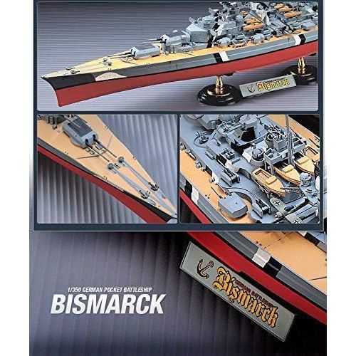 아카데미 Academy German Battleship Bismarck Model Kit