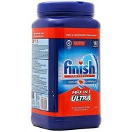 Mega Value! Finish Max In 1 Powerball 132 Tabs, Dishwasher Detergent Tablets (Plastic Container Packaging)