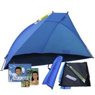Thermalabs Beach Shade Shelter Mars, 2-3 Person Anti UV Tent: Enjoy The Outdoors with Comfort! Rain, Breeze & Sun Canopy for Babies, Kids & Adults. Easy Up Backyard, Park, Garden, Picnic, Spo