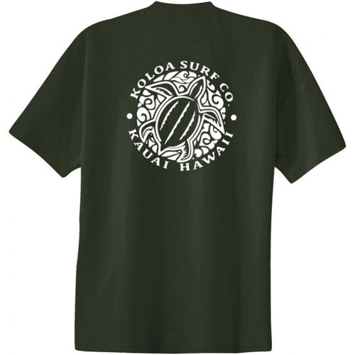  Joe Koloa Surf Hawaiian Honu Turtle Logo Cotton T-Shirts in Regular, Big and Tall