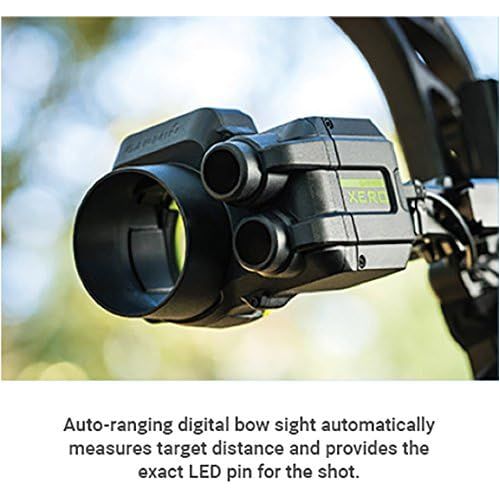 가민 Garmin Xero A1 Bow Sight, 2 Auto-Ranging Digital Bow Sight with Laser Locate, Dual-Color LED Pins for Unobstructed Views, Right-Handed
