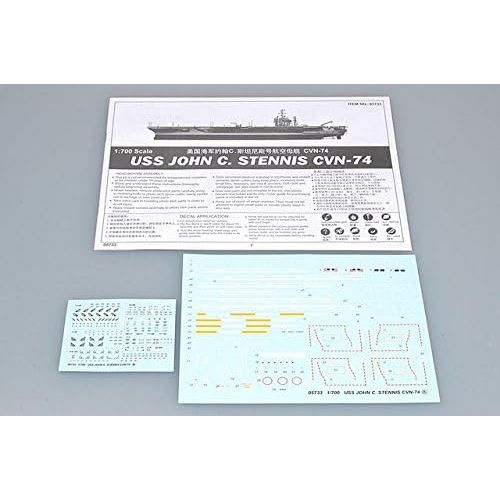  Trumpeter USS John C Stennis CVN74 Aircraft Carrier (1700 Scale)