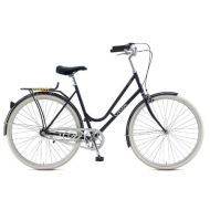 Viva Dolce 3 Womens City Bike with Internal hub, 28 inch Wheels, 47 or 52 cm Frame, Black