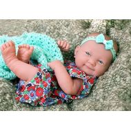 Doll-p My Pretty and Cute Baby Girl Doll Smiling Preemie Berenguer Newborn Doll Outfit Vinyl 14 inches Washable Cute Baby Girl Doll Preemie (Not Anatomically Correct)