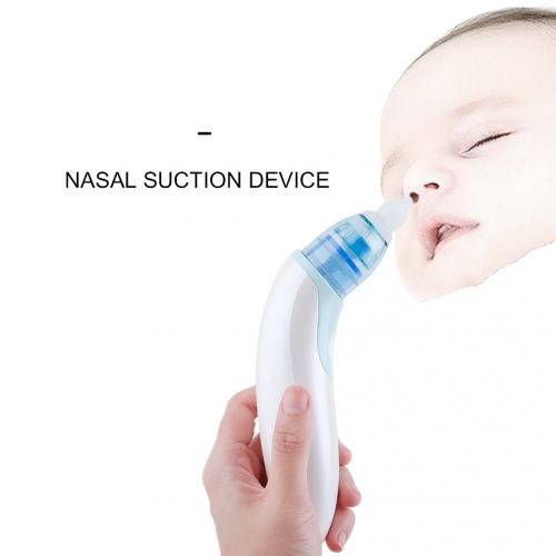  Bopoobo bopoobo Baby Nasal Aspirators Nose Cleaner Silicone Tips Safe Hygienic Block Nose Running Nose Oral Snot Sucker for Newborns and Toddlers
