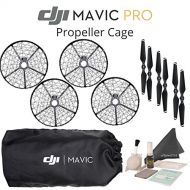 EDigitalUSA DJI Propeller Cage for Mavic Pro Quadcopter, CP.PT.000592, with 3 Sets of DJI 7228 Propellers (Required During Use) with DJI Soft Bag  Mavic Pro Sleeve and more...