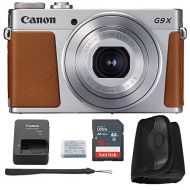 WhoIsCamera Canon G9x Mark II Digital Camera Bundle (Silver) + Canon PowerShot G9 x Mark II Basic Accessory Kit - Including EVERYTHING You Need To Get Started (Basic Kit - Silver)