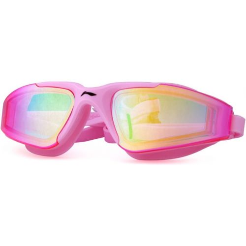  William 337 Schwimmbrille Anti-Fog/brechen UV Einstellbare Schwimmen Brillen Manner Frauen (Farbe : B)
