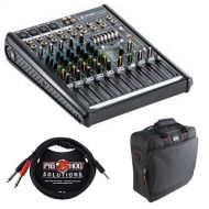 Mackie ProFX8v2 8-Channel Sound Reinforcement Mixer with Padded Nylon MixerEquipment Bag and Pro Stereo Breakout Cable - 10