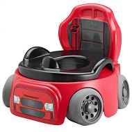 [아마존베스트]The First Years Training Wheels Racer Potty System | Easy to Clean and Easy to Use Potty Training Seat