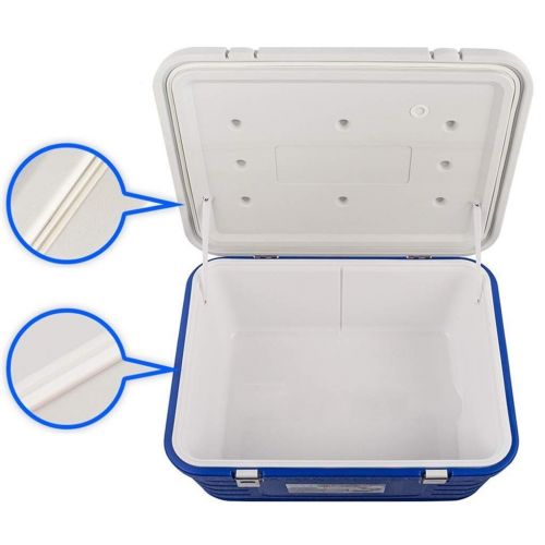  Cooler Box Household Multifunction Outdoor Barbecue Fishing Keep Fresh Insulation Box - Blue