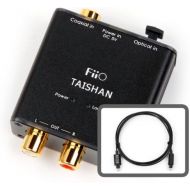 [아마존베스트]FiiO D3 (D03K) Digital to Analog Audio Converter With Micca 6ft Optical Toslink Cable - 192kHz/24bit Optical and Coaxial DAC