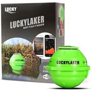 Lucky Smart Fish Finder  Portable Wi-Fi Fish Finder for Recreational Fishing from Dock, Shore or Bank