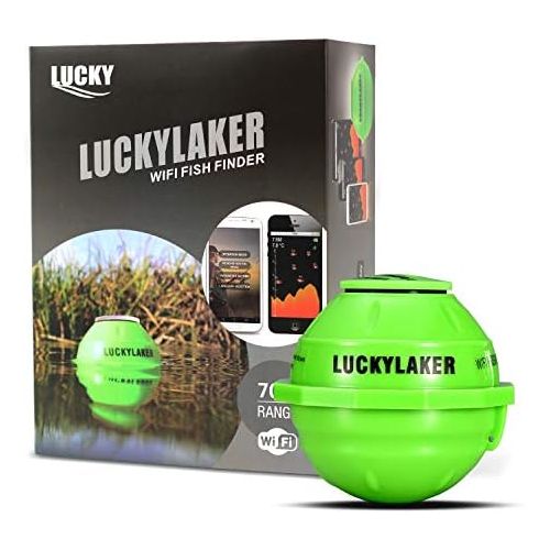  Lucky Smart Fish Finder  Portable Wi-Fi Fish Finder for Recreational Fishing from Dock, Shore or Bank