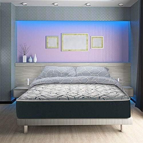  WOLF Sleep Accents Renewal Mattress with Wrapped Coil innerspring, Twin, Bed in a Box, Made in USA