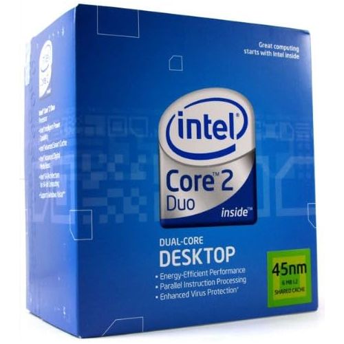  Intel E8400 Core 2 Duo Processor 3 GHz 6 MB Cache Socket LGA775