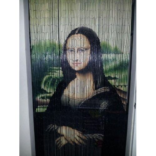  ABeadedCurtain Mona Lisa Beaded Curtain 125 Strands (+hanging hardware)