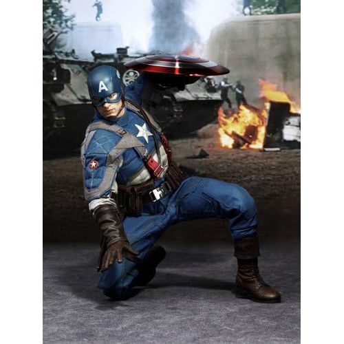 핫토이즈 Unknown Hot Toys Captain America The First Avenger Movie Masterpiece 16 Scale Collectible Figure Captain America by Hot Toys
