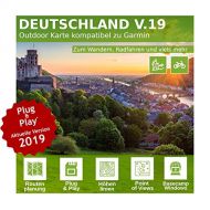 Kartenmanufaktur MK Deutschland V.19 - Topo Karte passend fuer Garmin Edge 605 & 705, Edge 820, Edge Explore