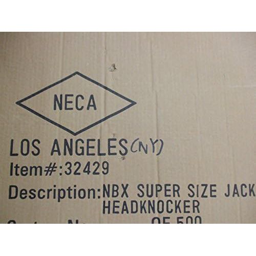 네카 NECA Nightmare Before Christmas - NBX - Jack Skellington Super-Sized Head Knocker - 28 Inches Tall