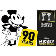 USAOPOLY Mickey The True Original Chess Set 90th Anniversary | Collectable Piece Figures Set | 32 Custom Scuplt Pieces | Classic Disney Mickey Mouse Characters