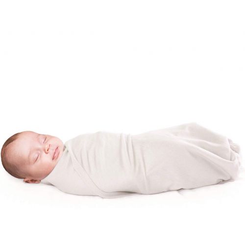 Woolino Newborn Swaddle Blanket, 100% Superfine Merino Wool, for Babies 0-3 Months, Beige
