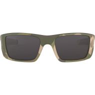 Oakley Mens Fuel Cell Rectangular Sunglasses, Multicam, 60 mm