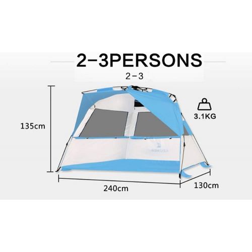  Brand: LIUFENGLONG Beach Tent Canopy Tent For Camping Fishing Hiking Picnicing Outdoor Ultralight Canopy Cabana Tents With Carry Bag UV Protection 2-3 Person Pop Up Beach Tent Portable Sun Shelter Au