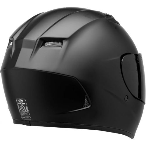 벨 Bell Qualifier DLX Full-Face Motorcycle Helmet (Blackout Matte Black, X-Small)