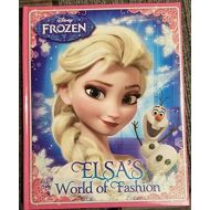 Unknown Disney FROZEN Elsas STORYBOOK & DRESS Up WOODEN Magnetic DOLL ACTIVITY SET w Activity STORY BOOK, WOODEN Magnetic ELSA DOLL, 50 MAGNETIC Pieces (Incl. 2 OLAF FIGURES), STORAGE BOX