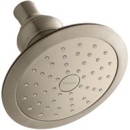 Kohler KOHLER 45411-CP Revival Single Function Wall Mount Showerhead with Katalyst Air Induction Spray, 2.0 GPM, Polished Chrome