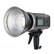 Godox AD600B Outdoor Studio Flash Strobe Light, TTL 600W GN87 High Speed Sync,Build-in 2.4G Wireless X System, 8700mAh Battery to Provide 500 Full Power Flash with Bowens Mount