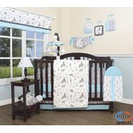 GEENNY Baby New Woodland Forest Deer 13 Piece Nursery Crib Bedding Set