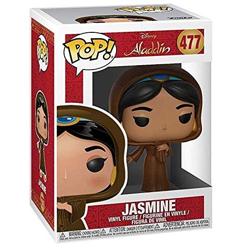 펀코 Funko Disney: Aladdin - Jasmine in Disguise Pop! Vinyl Figure (Includes Compatible Pop Box Protector Case)