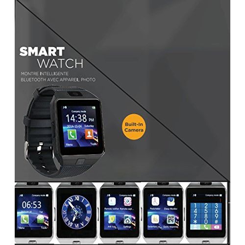  PROSCAN Proscan PBTW360-BLACK Bluetooth Camera Smart Watch