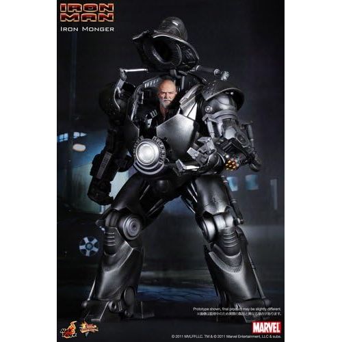핫토이즈 Brand: Hot Toys Hot Toys - Iron Man Movie Masterpiece Action Figure 1/6 Iron Monger 44 cm