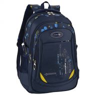 Bageek School Bag for Boys Bookbag Multi-pockets School Backpack Casual Backpack