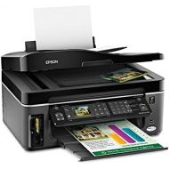 Epson WorkForce 615 Wireless Color Inkjet All-in-One Color Printer, Copier, Fax Machine, Scanner