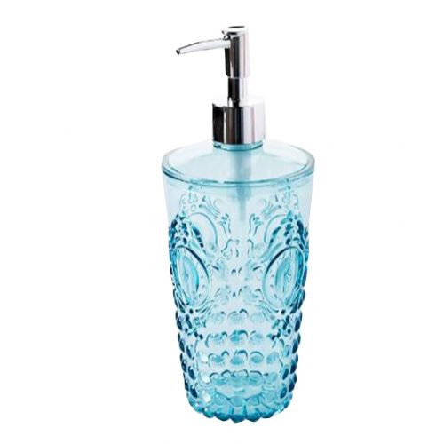  Black Temptation 2PCS Soap Dispenser Lotion Bottle Bathroom Accessories in Blue