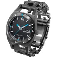 LEATHERMAN - Tread Tempo Watch, Customizable Multitool Timepiece, Black