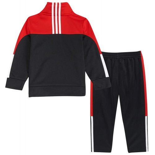 아디다스 Adidas adidas Boys Tricot Jacket and Pant Set