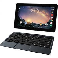 2018 RCA Galileo Pro 11.5 32GB Touchscreen Tablet Computer with Keyboard Case Quad-Core 1.3Ghz Processor 1GB Memory 32GB HDD Webcam Wifi Bluetooth Android 6.0 - Charcoal